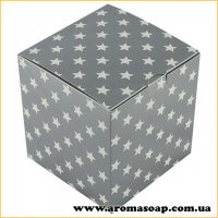 Box for 3D soap Stars in silver