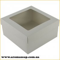 Gift box White with window