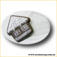 Gingerbread house 117 g plastic mold