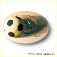 Soccer ball 137 g plastic mold