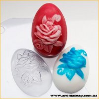 Egg/Rose 40 g plastic mold