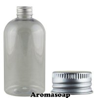 Бутылочка 350 мл прозрачная + Алюминиевая крышка