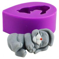 Зайчик спящий 3D элит-форма