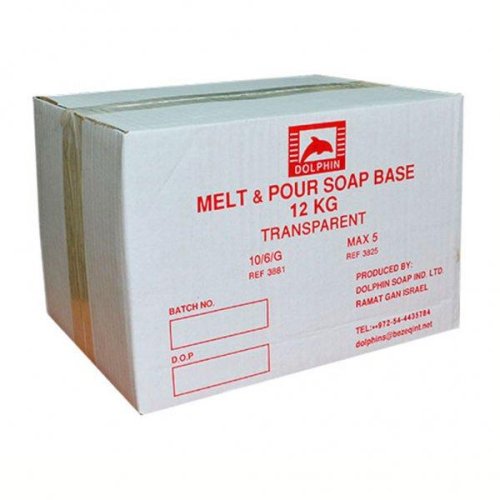Мыльная основа MAX5 Melt&Pour прозрачная (Израиль) 12 кг