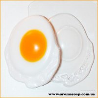 Fried egg 70 g plastic mold
