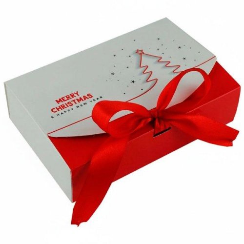 Коробка стильная Merry Christmas