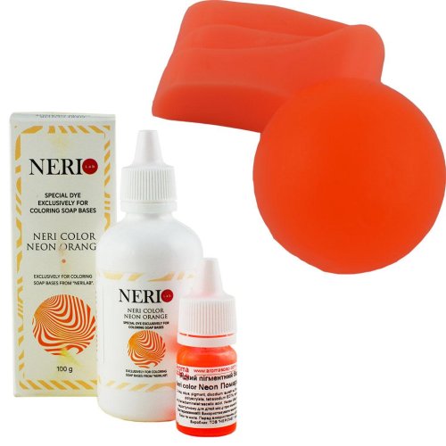 Жидкий пигментный краситель Neri color Neon Оранжевый