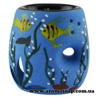 Aroma lamp for a candle Fish