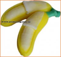 Banana peeled silicone mold