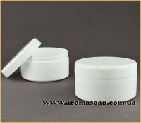 White jar 300 ml for cosmetics