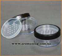 15 ml jar with sifter insert