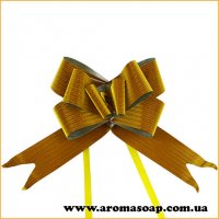 Self-assembled bow Golden 1 piece