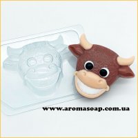 Bull with a smile 88 g plastic mold