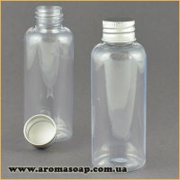 Round bottle 60 ml + Aluminum cap