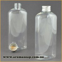 Flat bottle 150 ml + Aluminum cap