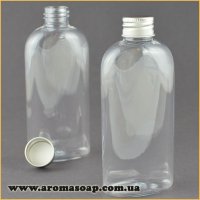 Flat bottle 100 ml + Aluminum cap