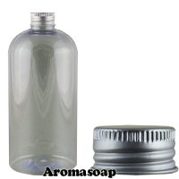 Round bottle 500 ml + Aluminum cap