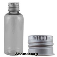 Round bottle 50 ml + Aluminum cap
