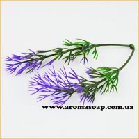 Bouquet accessory 48 10 pcs purple-green grass