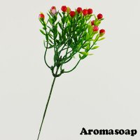 Bouquet accessory 32 1 pc Mistletoe with red berries