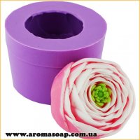Ranunculus Small 3D silicone mold