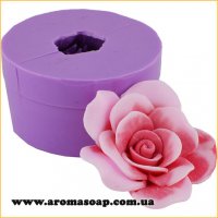 Rose Vivaldi medium 3D for a soap bouquet silicone mold