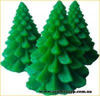 Christmas tree lush 3D silicone mold