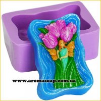 Fairy Flower in tulips silicone mold