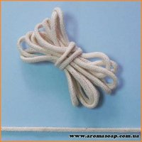 Cotton wick Braided 3 mm