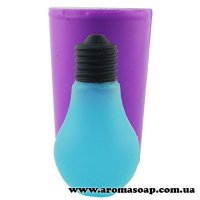 Bulb for soap and candles 3D silicone mold