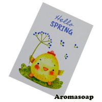 Gift card 095 Hello spring 95 mm * 65 mm