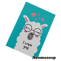 Gift card 054 I love you 95 mm * 65 mm