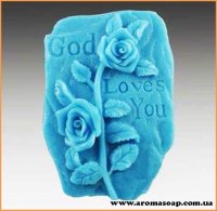 God loves you silicone mold