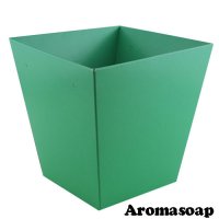 Cardboard flower pot Lime without handles