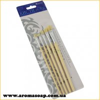 Set of brushes 5 pcs (bristles)
