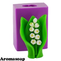 Lily of the valley 45 g 3D silicone mold