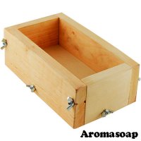 Wooden soap mold for handmade soap, 1000g
