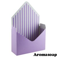 Envelope box medium Lilac for a bouquet