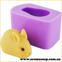 Easter rabbit 3D silicone mold