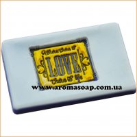 Love vintage silicone stamp
