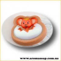 Mouse baby 89 g plastic mold