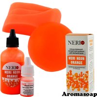 Liquid pigment dye Neri color Neon Orange