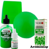 Liquid pigment dye Neri color Neon Green