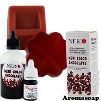 Liquid pigment dye Neri color Brown