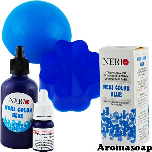 Liquid pigment dye Neri color Blue