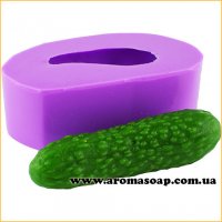 Cucumber 3D silicone mold