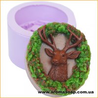 Noble deer silicone mold