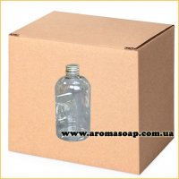 Round bottle 500 ml + Aluminum cap WHOLESALE 220 pcs