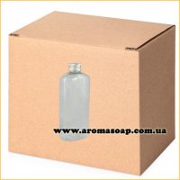 Flat bottle 200 ml + Aluminum cap WHOLESALE 330 pcs