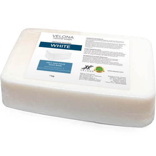 Мыльная основа Velona White sls free белая 1 кг